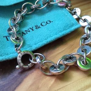 RARE Tiffany & Co. sterling silver toggle bracelet